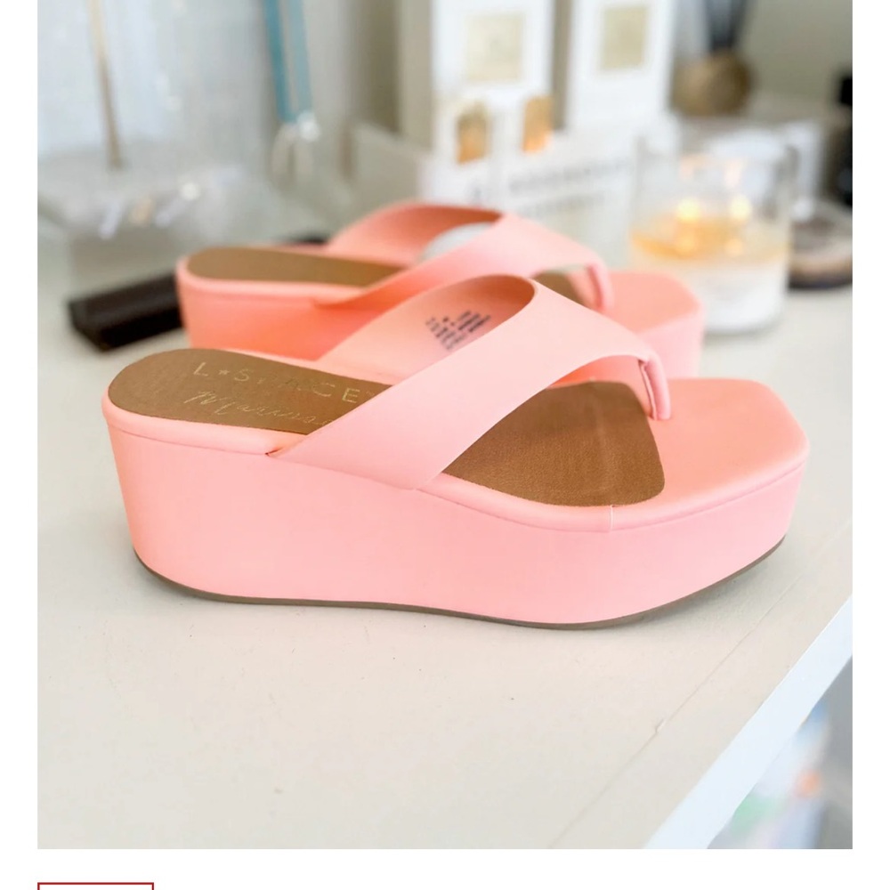 ALIA CRYSTAL WEDGE SANDAL